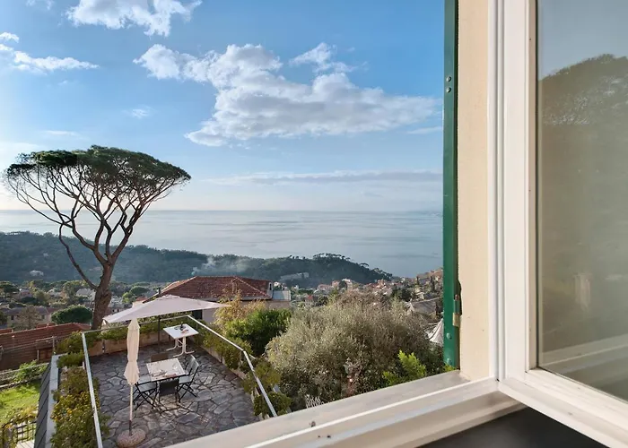 Lägenhet Accogliente Vista Mare Camogli